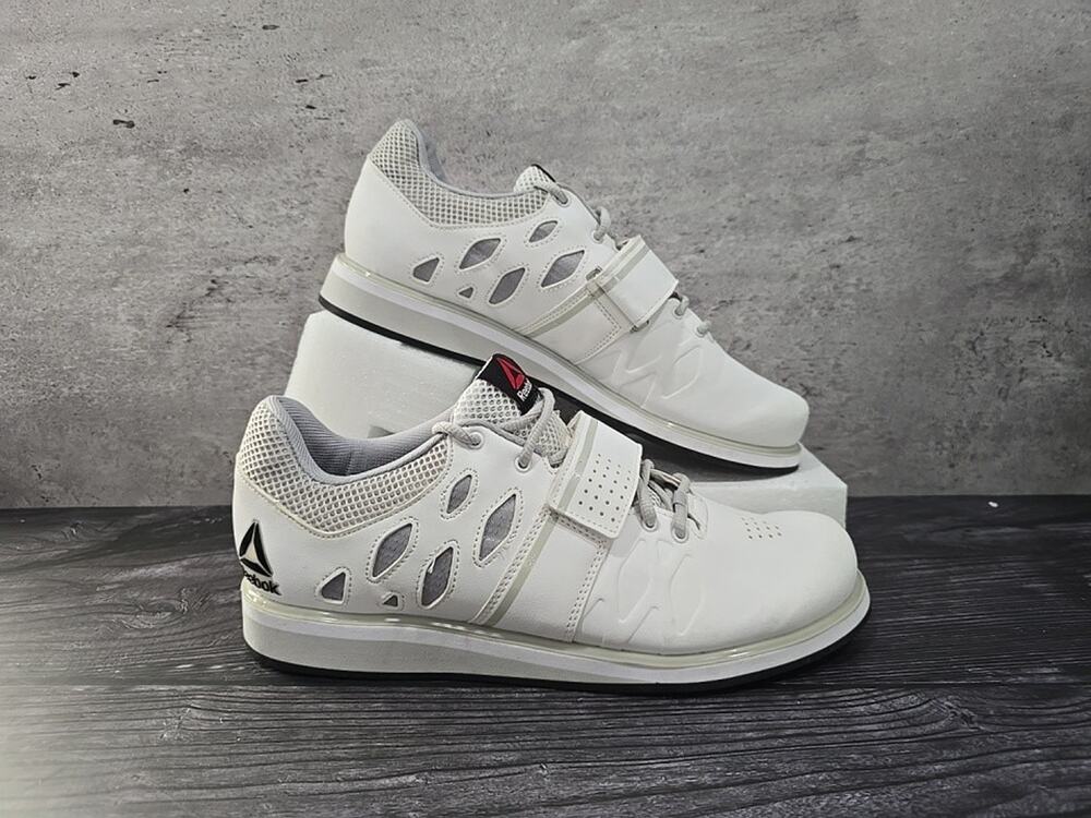 Reebok CrossFit Lifter Training Shoes White / Grey Mens Size 9 BD2632